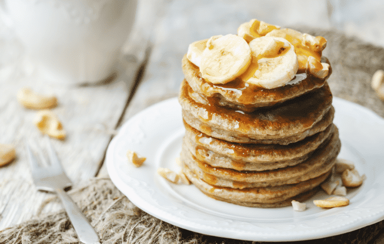 Pancakes au collagènè à la banane